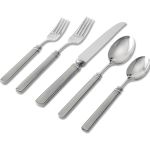 5Pc Placesetting Pewter