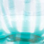 Pleated Vase - Ash Blue