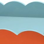Orange/Chambray