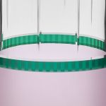 Green/Matte Rose/Clear