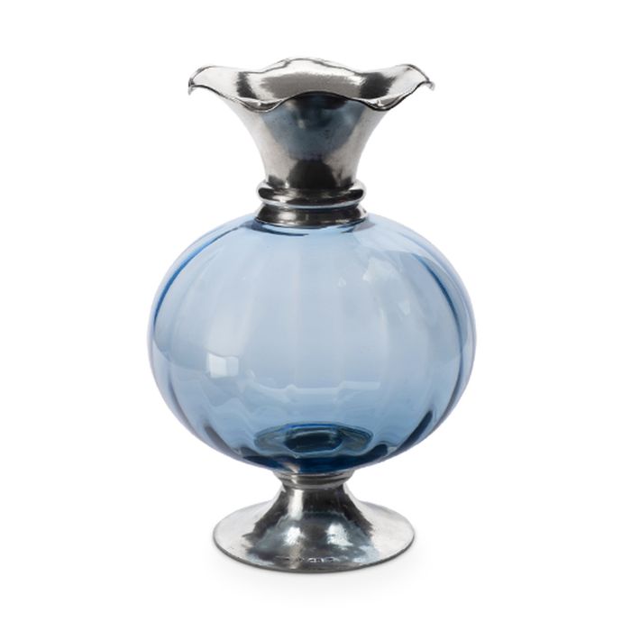 Blue Pewter/Glass