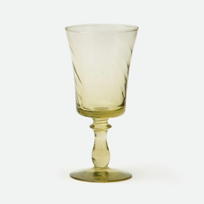 Wine Glass - Sage Green