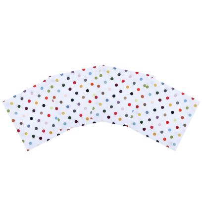 Piccadilly Polka Dot Linen Table By Huddleson Cocktail Napkin
