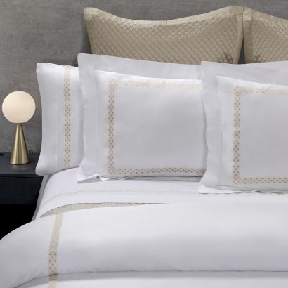 Liri Embroidery By Dea Linens Flat Sheet