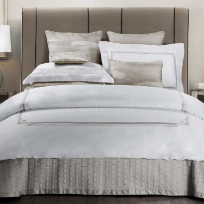 Pietrasanta Inserts by Dea Linens Fitted Sheet