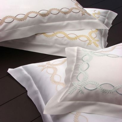 Diana Embroidery by Dea Linens Sham