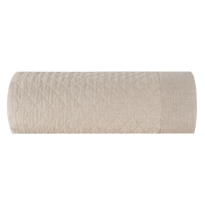 Hudson Linen By Bovi Quilted Coverlet