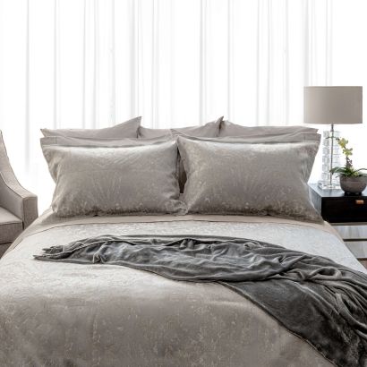 Contessa by St. Geneve Duvet Cover - Backed in Capri