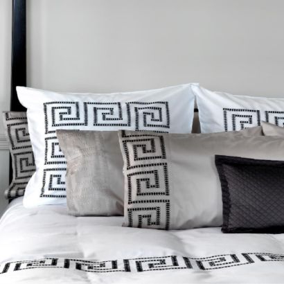 Meandros Embroideries 400TC by Peter Reed Flat Sheet