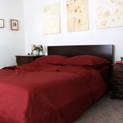 Linen Bedding by Huddleson Flat Sheet