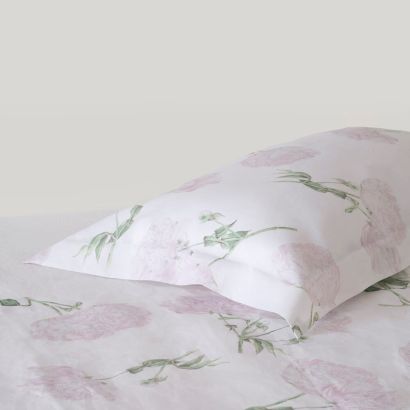 Peony Linen by Huddleson Sham