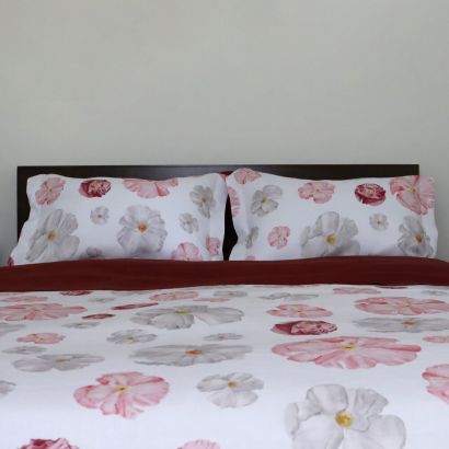 Poppy Linen by Huddleson Sham