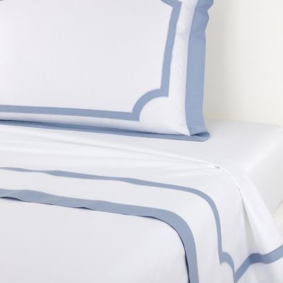 Haussman by Yves Delorme Flat Sheet