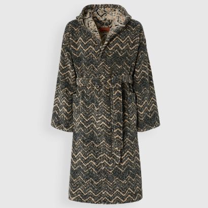 Azul by Missoni Home Hooded Bathrobe