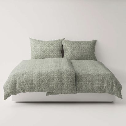 Maray by Leitner Leinen Bedskirt