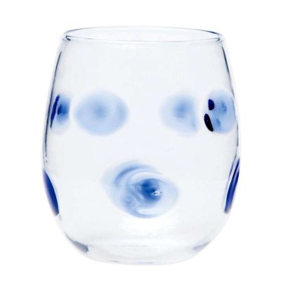 Drop Collection by Vietri Stemless Wine Glass