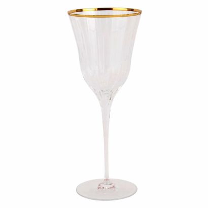 Natalia Gold by Vietri Wine Glass