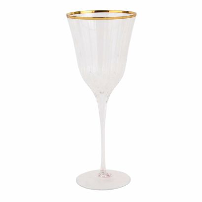 Natalia Gold by Vietri Water Glass