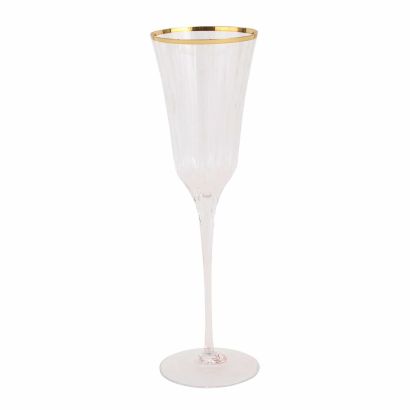Natalia Gold by Vietri Champagne Glass