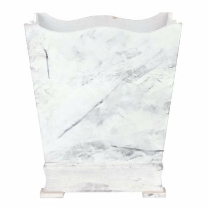 Florentine Wooden Accessories Collection by Vietri Waste Basket