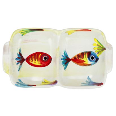 Pesci Colorati Collection by Vietri 2-Part Server 