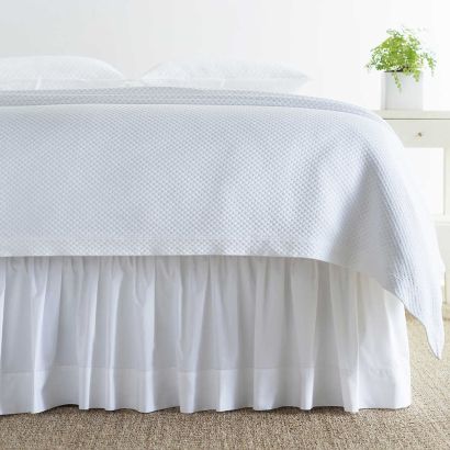 Classic Hemstitch by Pine Cone Hill Bed Skirt