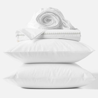 Floret Embroidered Organic by Coyuchi Sheet Set