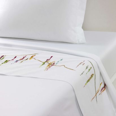 Diane by Yves Delorme Flat Sheet