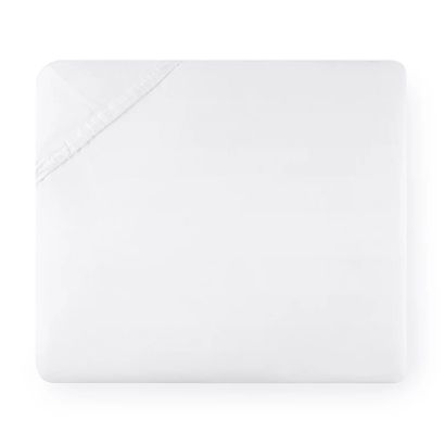 Saxon by Sferra Fitted Sheet - Celeste