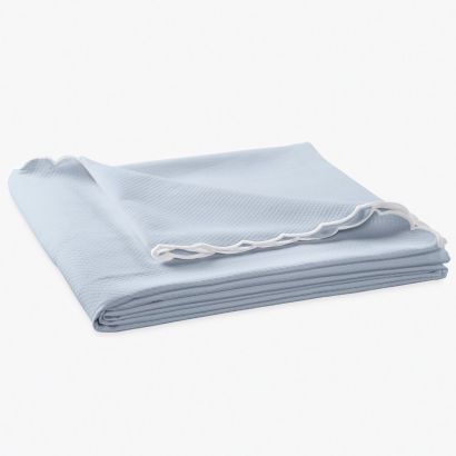 Diamond Pique by Matouk Coverlet (Custom)