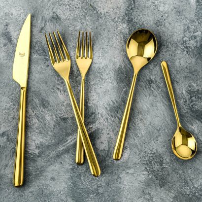 Linea Ice by Mepra 32 pcs Flatware Set