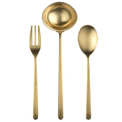 Linea Ice by Mepra 3 pcs Serving Set