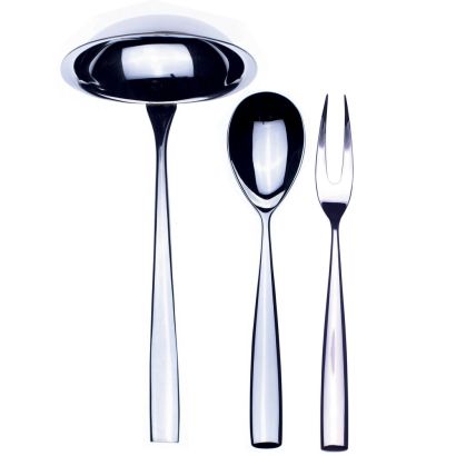 Arte Mirror by Mepra 3 Pcs Serving Set