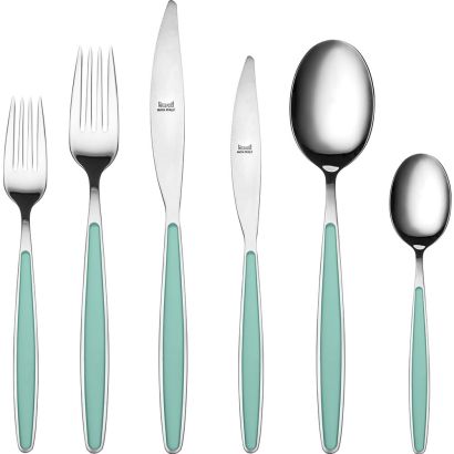 Caramella Mirror by Mepra 36 Pcs Flatware Set