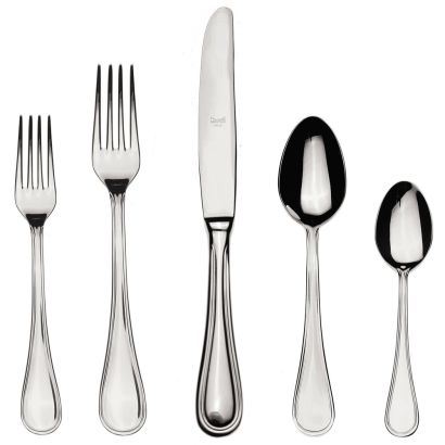 Boheme Mirror by Mepra 20 Pcs Flatware Set