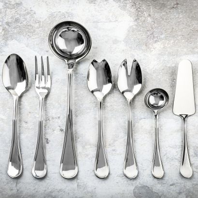 Boheme Mirror by Mepra 7 Pieces Serving Set