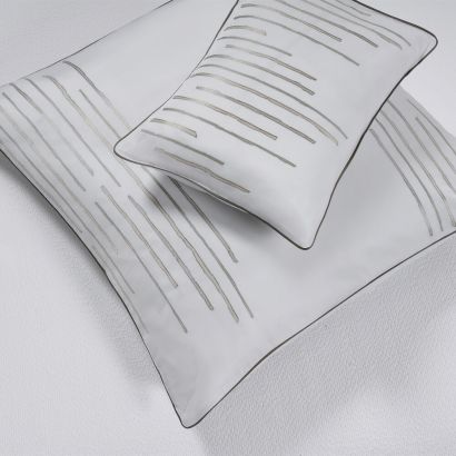 Ascanio Embroidery by Dea Linens Pillowcases