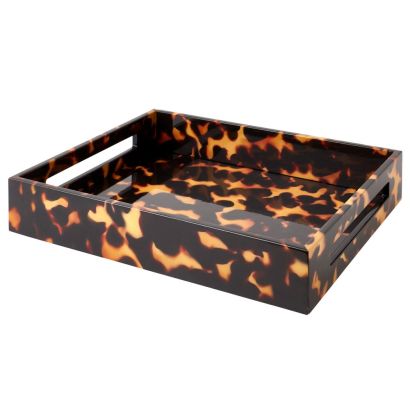  Faux Tortoise Shell by Addison Ross Medium Tray