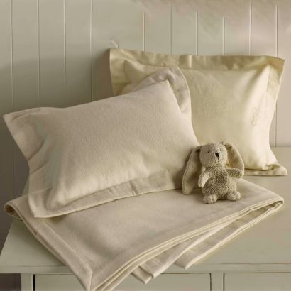 Flannel Baby Bedding by SDH-The Purists Bed Skirt