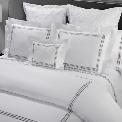 Panama Embroidery by Dea Linens Pillowcase