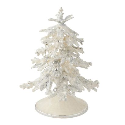 Flocked Enamel by Olivia Riegel Christmas Tree