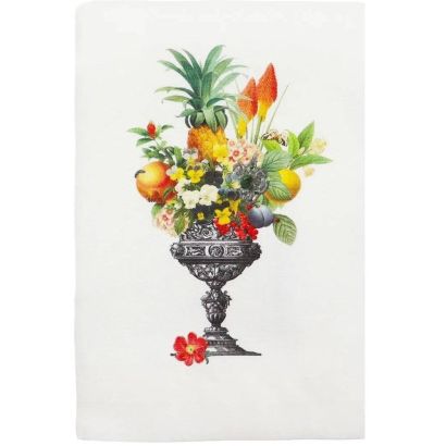 Floral Urn By Huddleson Table Linens Napkin