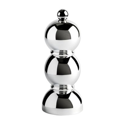 Chrome Bobbin by Addison Ross Mini Salt or Pepper Mill