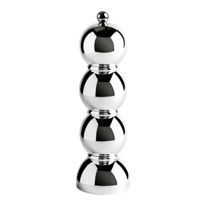 Chrome Bobbin by Addison Ross Salt or Pepper Mill