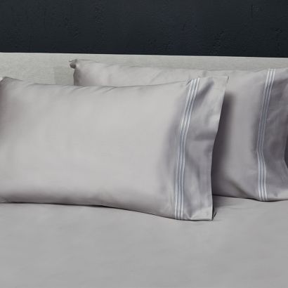 Platinum Sateen By Signoria Firenze Pillowcases