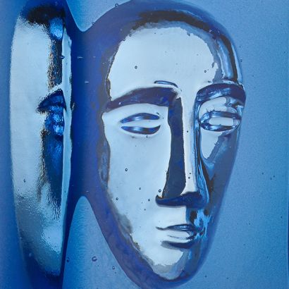 Azur Man by Kosta Boda Sculpture