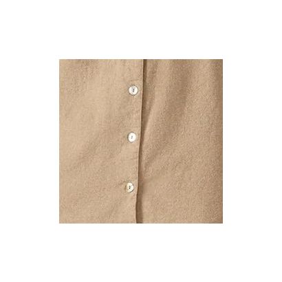 Women's Cloud Brushed Organic Flannel by Coyuchi Long Sleeve Pajama Set