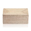 UTBMD Box with Lid - Light Rattan
