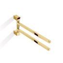 HTH2 Towel Rail Double - Gold 24 Carat