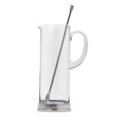 Pitcher with Cocktail Stirrer Set - Pewter